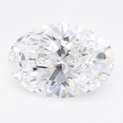 Diament laboratoryjny bezbarwny szlif owalny, 2.53ct, VVS1, D, IGI LG692560342